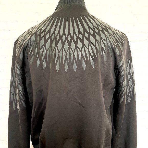 NWT Mens Black Jacket - Zip Up - Size XL - Picture 4 of 10